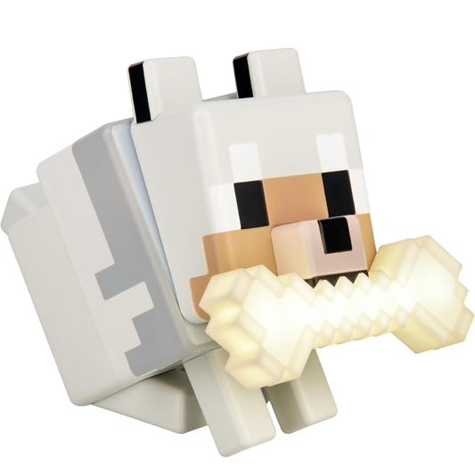 Lámpara Nocturna Lobo Pixel RGB